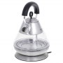 Adler | Kettle | AD 1282 | Electric | 1850 W | 1.5 L | Glass/Stainless steel | 360° rotational base | Inox - 6